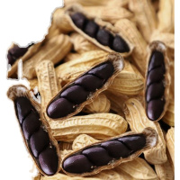 原味黑花生(现炒)250g 干果张黑花生500g坚果现炒