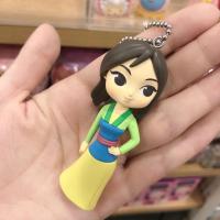 指定花木兰(拆盒) 指定款拆盒确认 名创优品盲盒迪士尼公主系列贝儿白雪爱丽儿基础款旗袍立体挂件