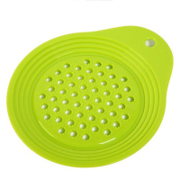 绿色研磨盘 1个装 婴儿辅食研磨器磨盘宝宝辅食工具手动水果蔬泥研磨碗儿童肉泥工具