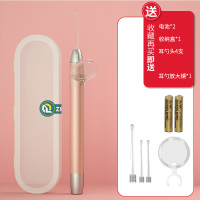 [电池款]耳勺+放大镜 发光耳勺挖耳朵神器套装宝宝婴儿童掏耳勺扣耳屎带灯耳勺掏耳勺