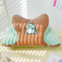 恐龙午睡枕 [儿童款]40x20*高20cm 夏季卡通凉席午睡枕趴睡枕办公室午睡神器学生儿童趴桌上睡觉枕头