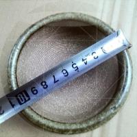 S17-小号直径10CM不带棒 贵州从江擂钵磨辣椒米粉羚羊角手工陶研磨碗研磨器手动宝宝辅食