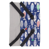 蓝色-好多鱼 S码33*38cm 猫吊床秋千挂式笼子用挂窝宠物猫笼猫用猫窝挂床猫猫吊篮猫咪用品