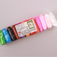 粘土(13克)12色装 1ml 超轻粘土100g儿童创意安全粘土24色彩泥太空泥软陶泥大包黏土