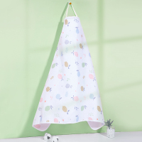 彩色果实-纯棉纱 100*80cm 哺乳巾喂奶神器外出遮挡衣盖罩辣妈款斗篷披肩防走光多功能遮羞布