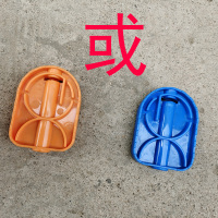 脚踏板一个(颜色随机) 儿童脚踏车幼儿童车三轮车发泡注塑轮脚踏板轴车筐前后轮配件