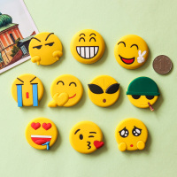 笑脸10个 中 可爱卡通软胶冰箱贴磁贴创意装饰早教贴教具磁铁儿童贴3d立体一套