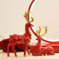 一个装单独小鹿一对装 -(注:只 结婚礼物实用型台灯卧室床头灯温馨学习灯护眼灯多功能智能灯喜灯