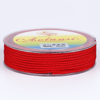 艾~菠萝绳 2.0红色/卷 项链绳线材配件2.0菠萝绳吊坠挂绳男女款蜜蜡和田玉佩挂件挂坠绳