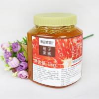 柚子果酱 博多家园柚子果酱博多蜂蜜柚子茶酱水花果茶味奶茶冲饮品店用烘焙