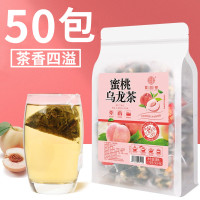 大众 1袋[无] 蜜桃乌龙 谯韵堂蜜桃乌龙茶三角包茶白桃乌龙水蜜桃茶苹果干泡茶水果饮品茶