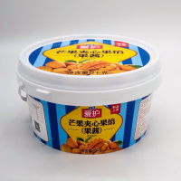 立高 爱护芒果果馅3kg桶装果酱西点蛋糕夹心面包陷烘焙料装饰原料