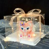 玲娜贝儿公仔—灯光礼盒版 送手提袋 玲娜贝儿屋子diy手工制作女孩子系列拼装积木送女朋友情人节礼物