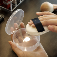 透明 收纳盒便携气垫盒子空盒CPB海绵散粉分类替TX换装空壳透明