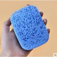 不带盒小号一个(颜色随机) 单盒 水粉水彩颜料画绘画魔力吸水海绵洗笔洗脸颜料洗车洗手去污清洁擦