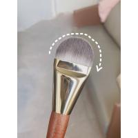 一支刷子! 人造纤维 超薄!加宽舌型粉底刷面膜刷不吃粉轻薄底妆 比191刷毛更有弹性