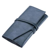 绿云 化妆刷收纳包卷袋便携可折叠刷包仿羊皮手感细腻柔软可装14支套刷