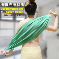 250D粗砂搓背巾[绿色] 特粗砂搓澡巾双面长条搓背巾单层男女搓后背布条强力擦背巾拉背条