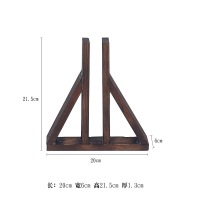 合页栅栏 配套脚 中等 庭院碳化防腐木栅栏隔断装饰 户外花园围栏宠物护栏实木质白篱笆