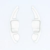 银色 一对 大众高尔夫6 GTI 途观 尚酷 西雅特CC方向盘换挡拨片改装加长装饰