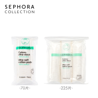 225片 Sephora/丝芙兰亲肌柔肤化妆棉卸妆棉湿敷225片/包