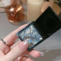 人鱼色固态亮片胶13 固态亮片胶眼影盘指甲油胶闪钻固态贴片胶指甲粘合剂甲片光疗胶