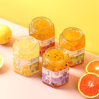 柚子茶+百香果茶+蜜桃乌龙茶 良品铺子蜂蜜柚子茶柠檬百香果味茶冲饮罐装泡水喝冲泡饮品果茶酱