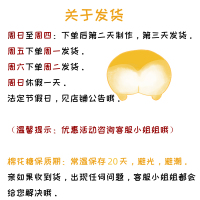 趴趴北极熊(单只) 田小糖手工北极熊棉花糖节日生日礼物伴手礼咖啡伴侣喜糖高颜值