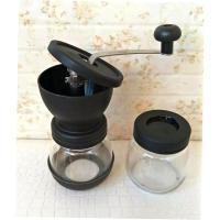 玻璃磨陶瓷芯 可以水洗 水洗手摇磨豆机 咖啡豆研磨机 家用手动磨咖啡机磨粉器小型粉碎机