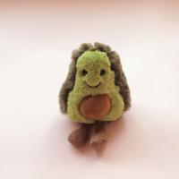 牛油果 小众水果挂饰可爱少女毛绒丑萌卡通小众牛油果钥匙扣包包挂件公仔