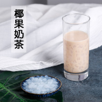 椰果500g 珍Q原味椰果肉 椰果粒 奶茶甜品店水果捞原料专用小袋装 果冻布丁