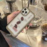 咖啡豆X/XS 高品质咖啡豆质感手机壳适用iPhone13/13promax苹果12pro/11/X男