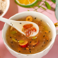 一瓶基础装(贵在运费) 仁和品牌桂花奇亚籽坚果藕粉羹500g/罐