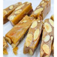 原味120g 森岚原味海盐杏仁太妃糖坚果巴旦木夹心糖果手工制作原味杏仁糖