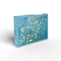 杏仁花() 迪马拼图Kibifufu梵高油画鸢尾花杏仁花玫瑰花1008片益智装饰礼物