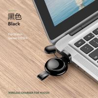 苹果手表磁力充电器/黑色 USAMS-CC061 USAMS适用于苹果手表iwatch S1/S2/S3/S4/S5磁吸