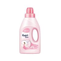 金纺衣物护理剂柔顺剂柔软剂洗衣液伴侣防静电樱花香氛1L衣服
