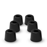 简易装3.5MM直径S号三对*适配3.5-4.5MM耳机 GGMM记忆海绵耳塞C套入耳式耳机塞慢回弹耳帽通用降噪索尼be