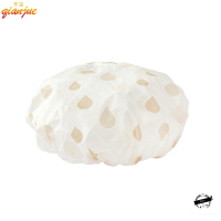 杏色 浴帽女防水浴冒头套可爱沐浴帽成人家用淋浴帽洗澡帽子油烟帽