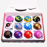 13款精灵球(12+1) 直径4.8CM 神奇宝贝球玩具手办盲盒皮卡丘小精灵球宠物宝可梦套装扭蛋大师球