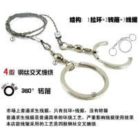 户外用品野外求救生存装备线锯软锯钢丝锯野外锯绳锯万向锯链锯条