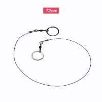 线锯72厘米 加粗 线锯手拉钢丝野外求生线锯手工户外链条锯便携迷你多功能锯条绳锯