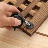 格子圆形花托直径25厘米 带轮花盆底座家用书房客厅可碳化移动防腐木垫实木花托托盘花架盆