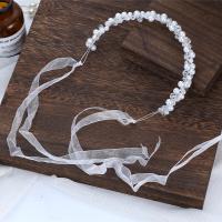 发带头饰 儿童发饰女童花朵头饰简约风小女孩珍珠花环超仙演出发带礼服配饰