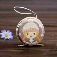 鹿角女孩 古盒指包胶布收纳包筝 卡通甲琵F琶指甲铁盒乐器配件指甲袋