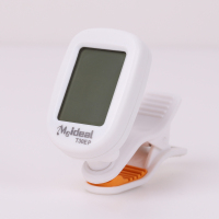 白色送2电池+音垫 中阮专用调音器T30EP 二胡高胡板胡琵琶大阮小阮民乐校音器