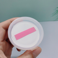 1个圆形棉花糖气垫粉扑盒装 馒头粉扑棉花糖气垫粉扑尖头水滴海绵加厚干湿两用泡芙粉粉底液