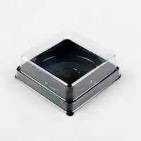 单个装盒子 20套 甜甜圈包装盒榴莲酥包装盒单个装甜甜圈盒子一次性甜甜圈打包盒