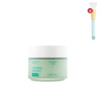 水杨酸清洁泥膜100g1盒送面膜刷 涂抹式水杨酸泥膜工具油皮净透清洁毛孔男女去除角质黑头粉刺面膜