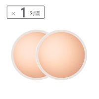 1对圆[密封袋装] 硅胶胸贴女夏季薄透气乳头贴夏季隐形防凸点学生拍婚纱隐形防走光